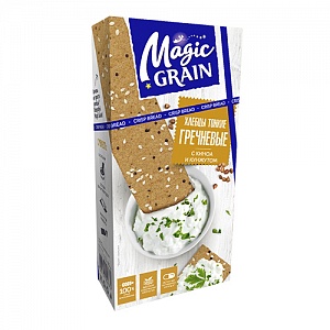 Russian Premium thin Crispbread Magic Grain with Kinoa and Sesame seeds's image